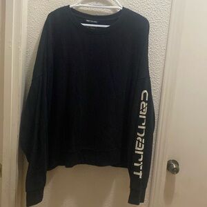 Carhartt Black loose fit Crewneck Sweater 2X